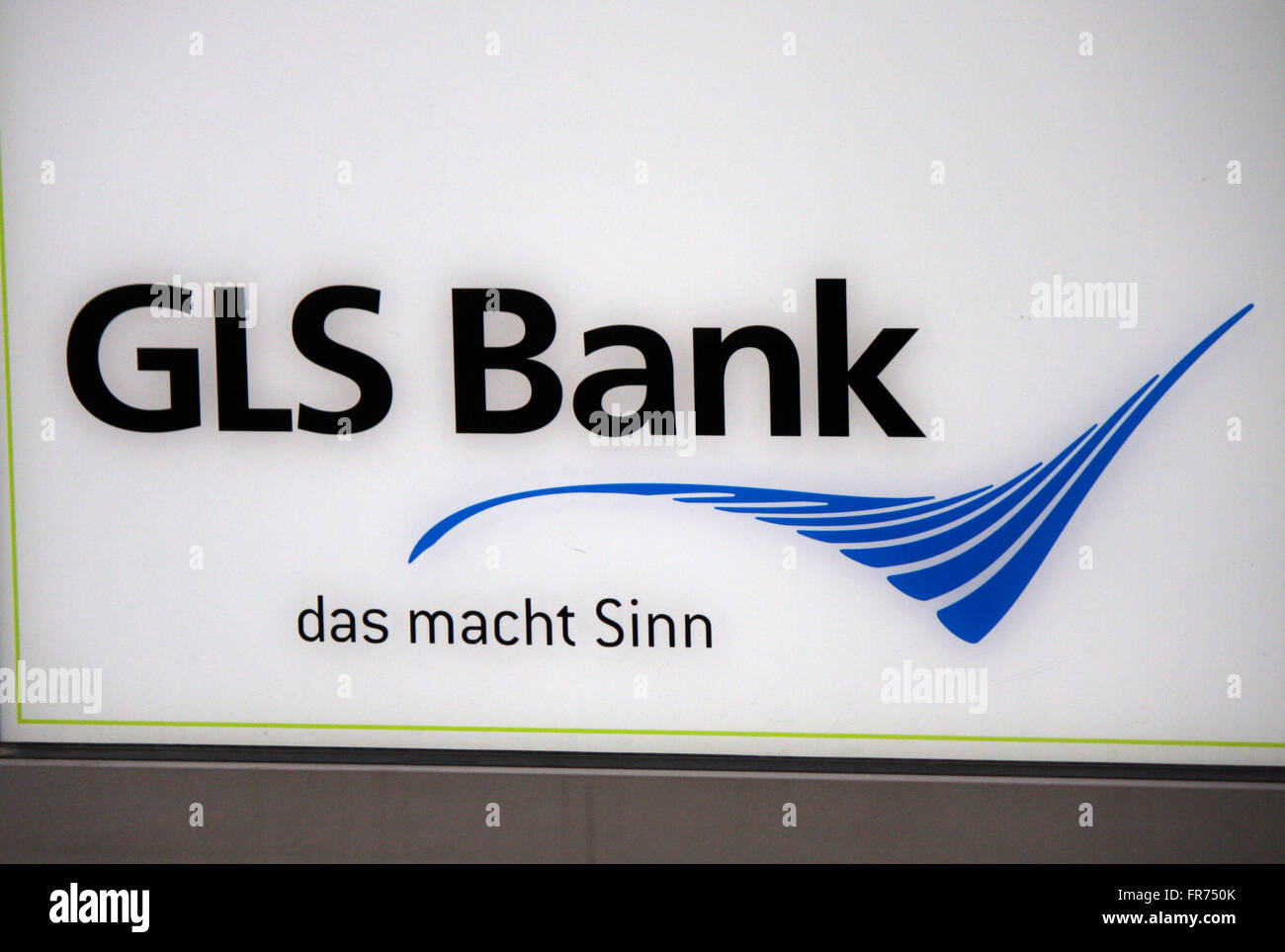 Markenname: "GLS-Bank", Berlin Stockfotografie - Alamy