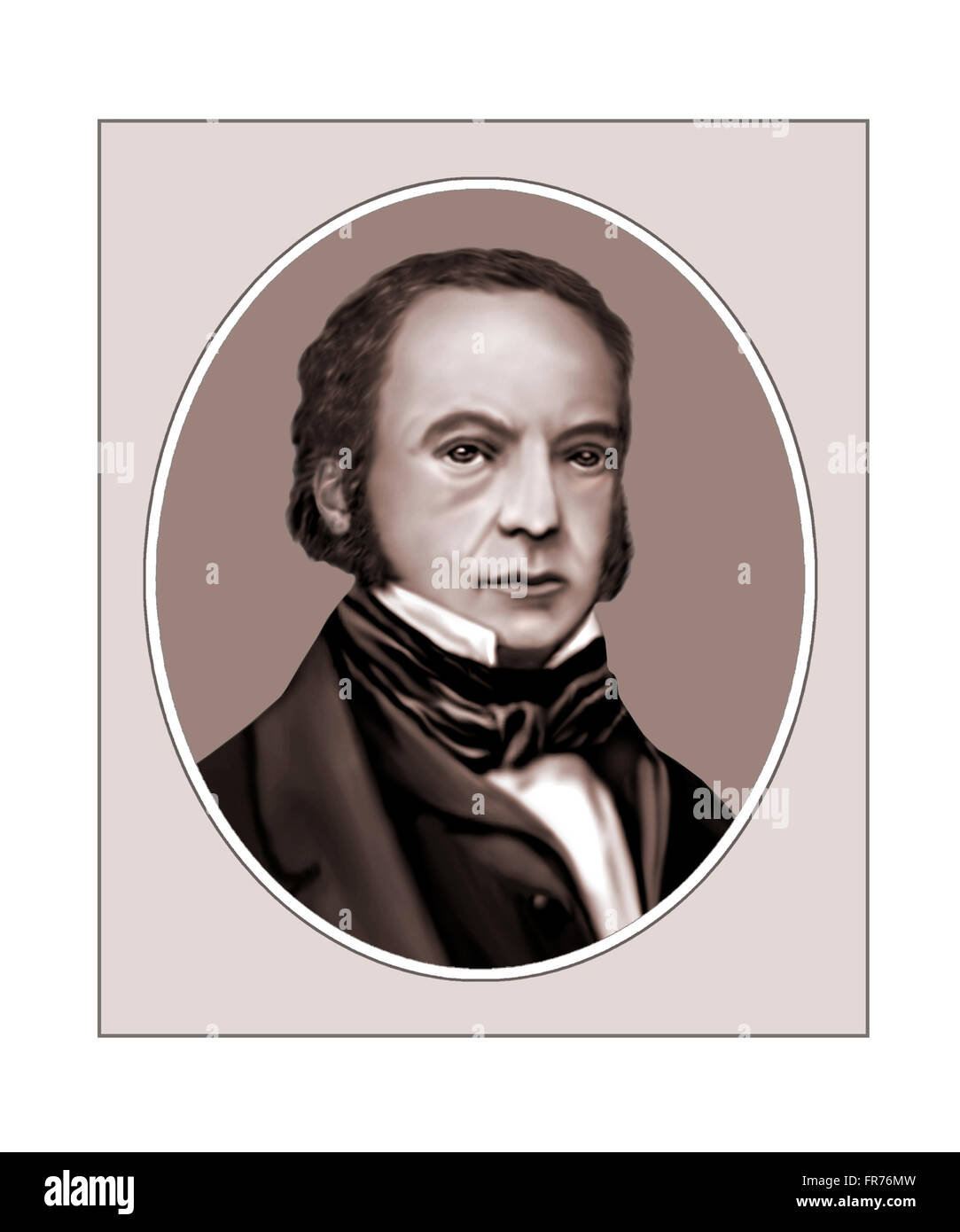 Isambard Kingdom Brunel, 1806-1859, Ingenieur, Porträt Stockfoto