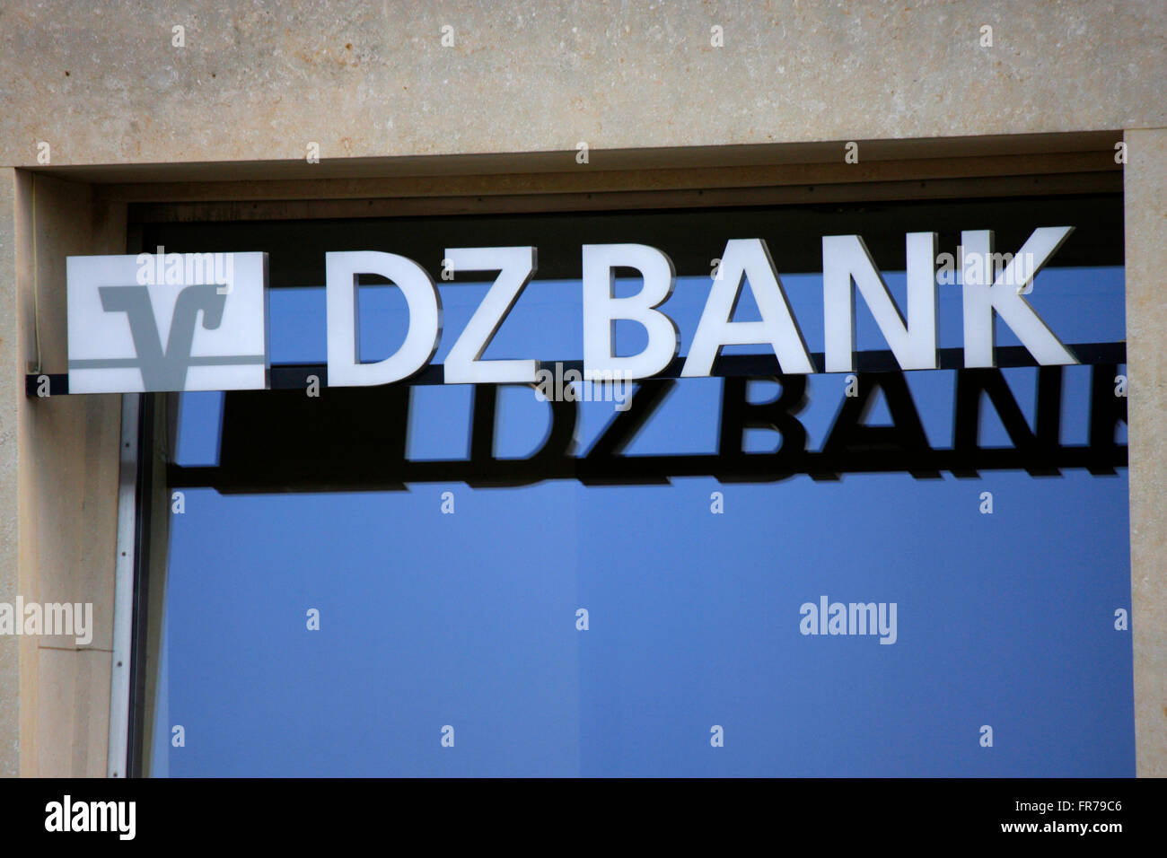 DZ Bank, Pariser Platz, Berlin-Mitte. Stockfoto