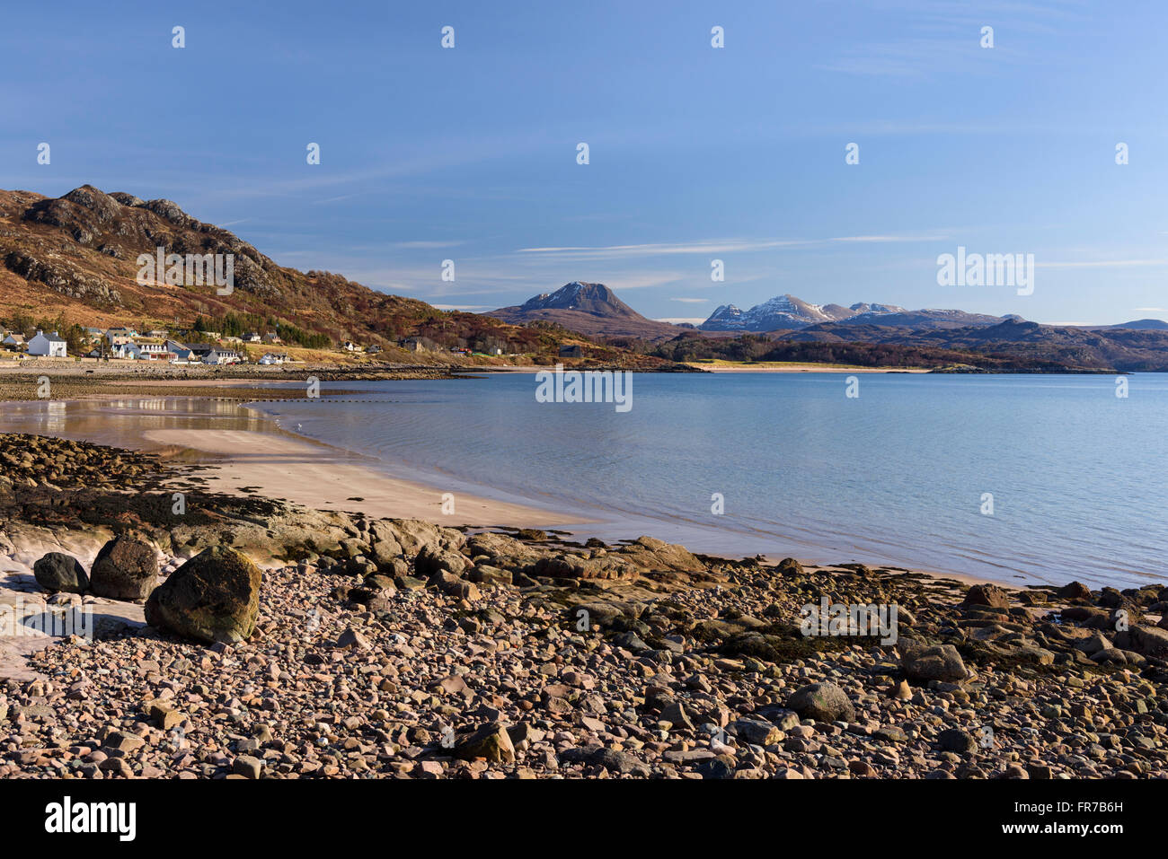 Gairloch Stockfoto