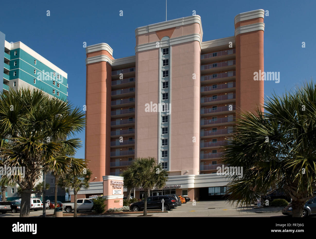 Roxanne Türme Myrtle Beach South Carolina USA Stockfoto