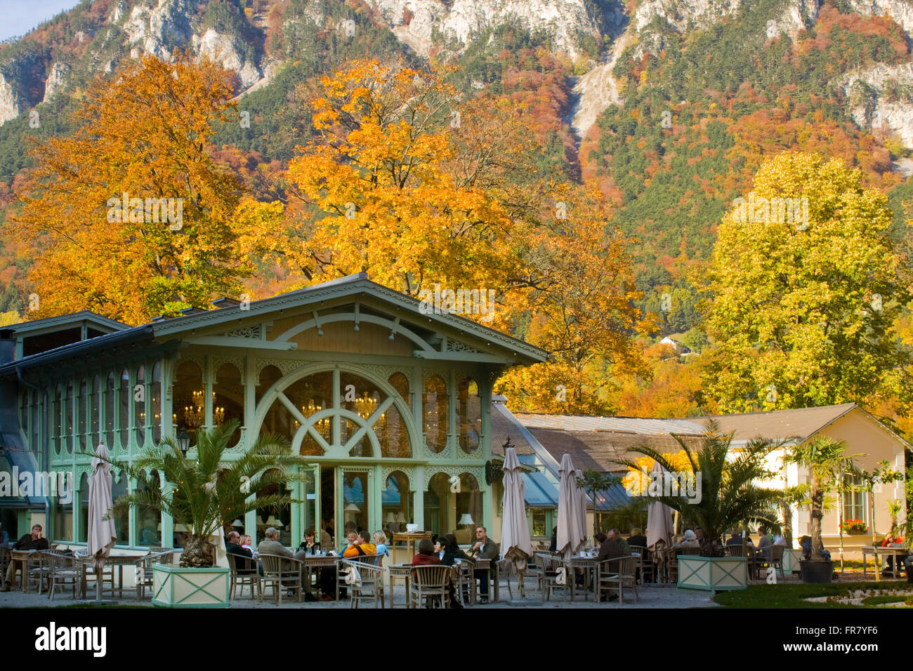 Österreich, Semmering, Reichenau ein der Rax Schlossgärtnerei Wartholz ...