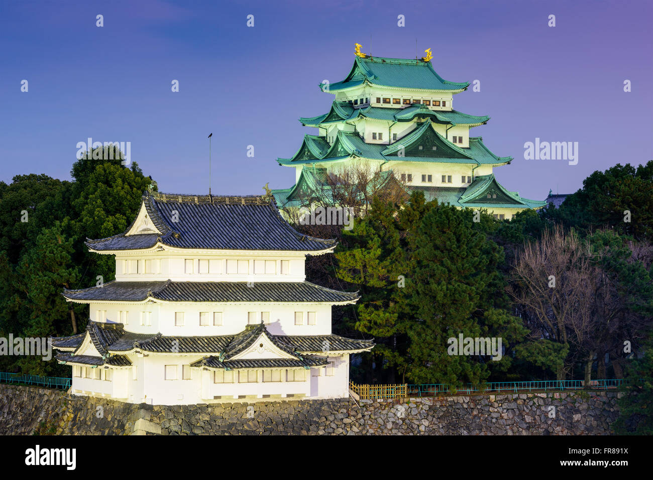 Nagoya, Japan im Schloss. Stockfoto