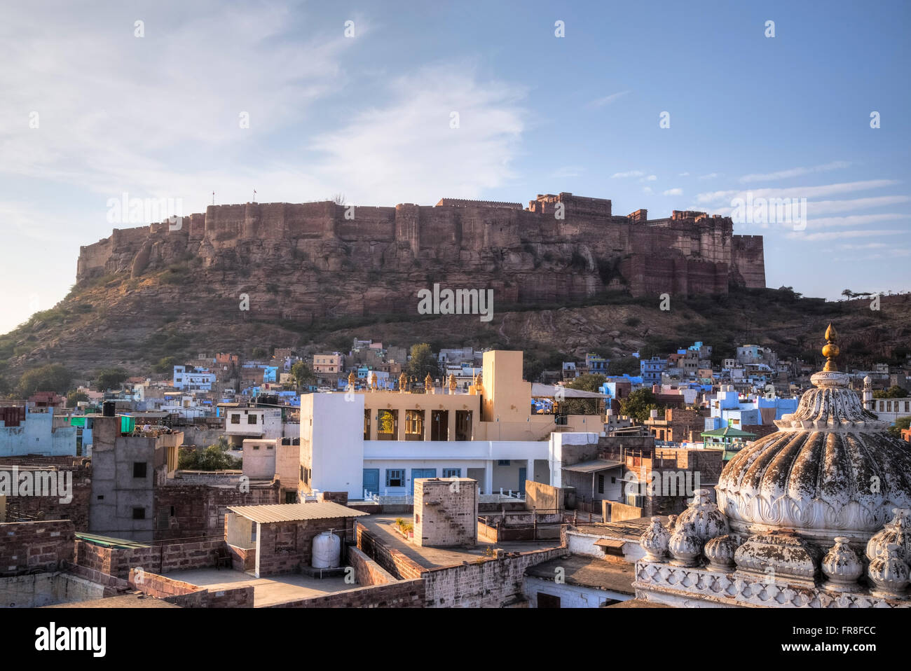 Mehrangarh Fort, Jodhpur, Rajasthan, Indien, Asien Stockfoto