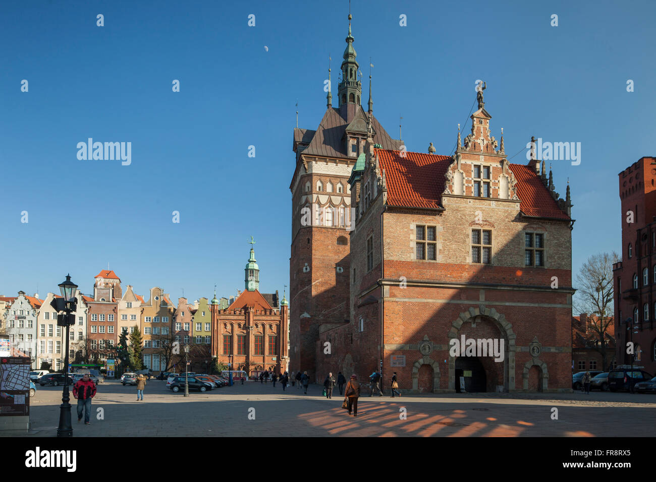 Gefängnis-Turm und Folter Kammer in der Altstadt von Gdansk, Polen. Stockfoto