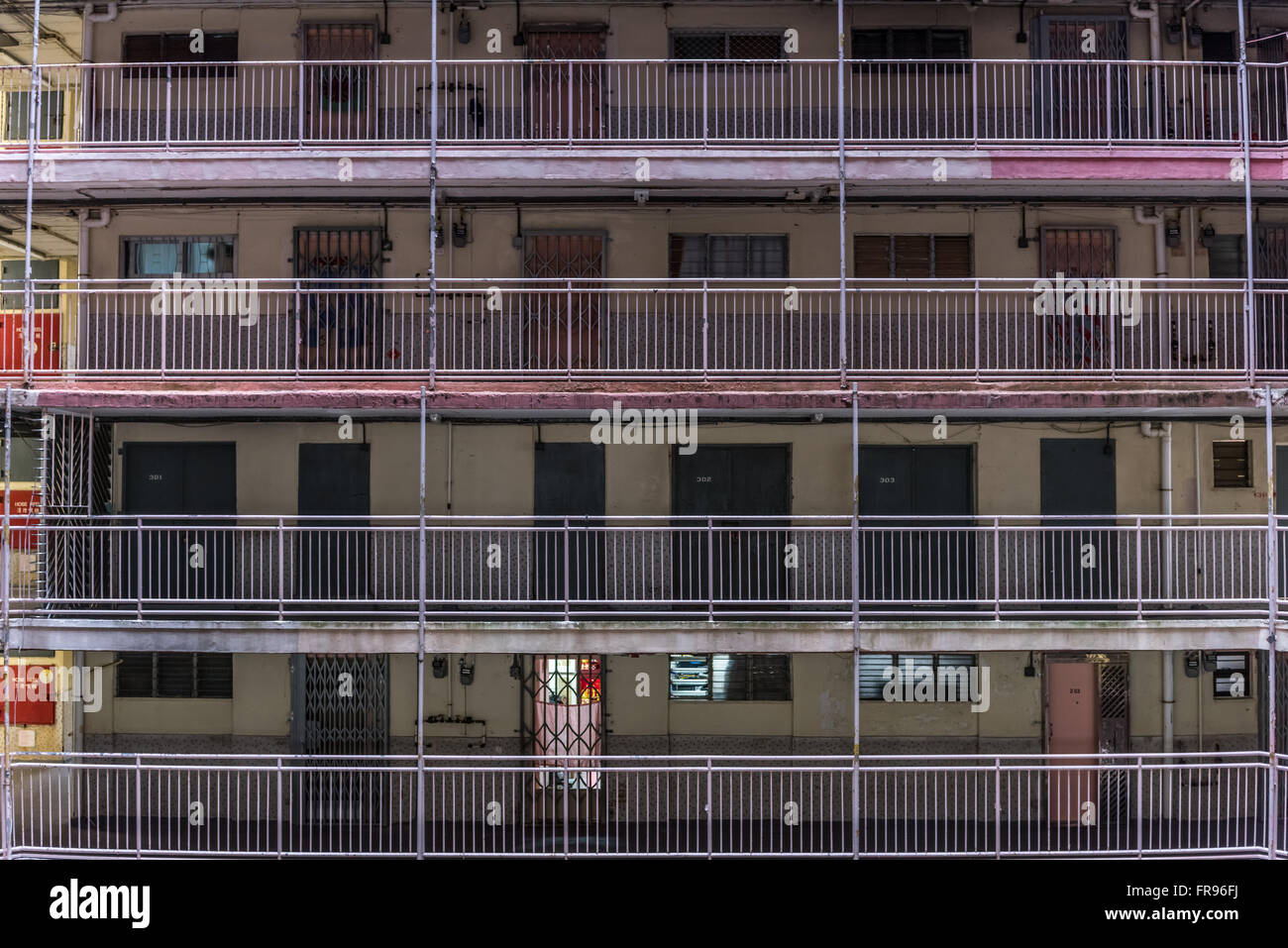 Hong Kong öffentliches gut gebaut von Regierung Stockfoto