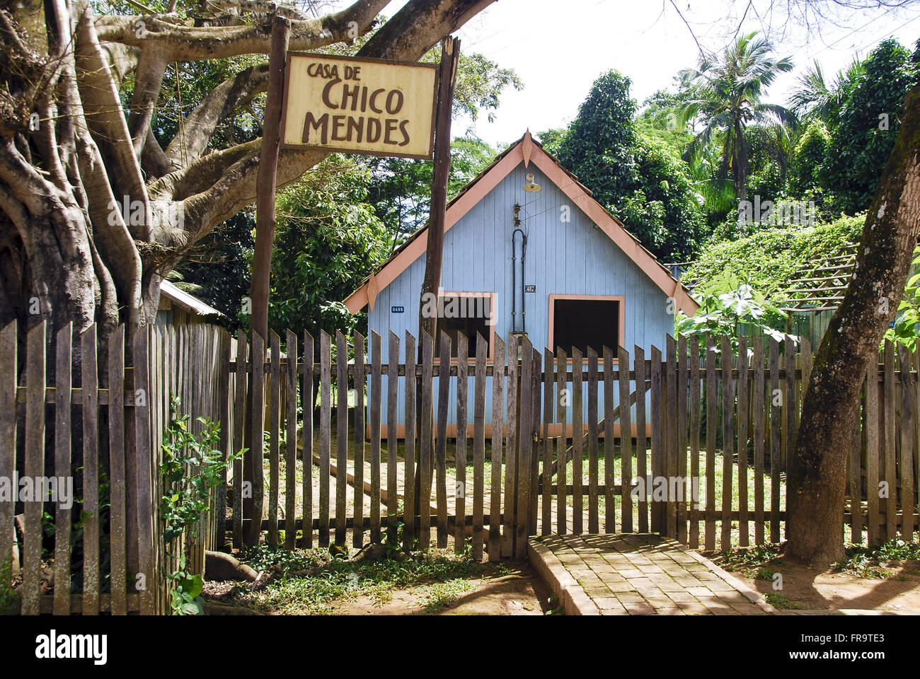 Mitte Memorias Chico Mendes - Website Visitation und Wallfahrt Stockfoto