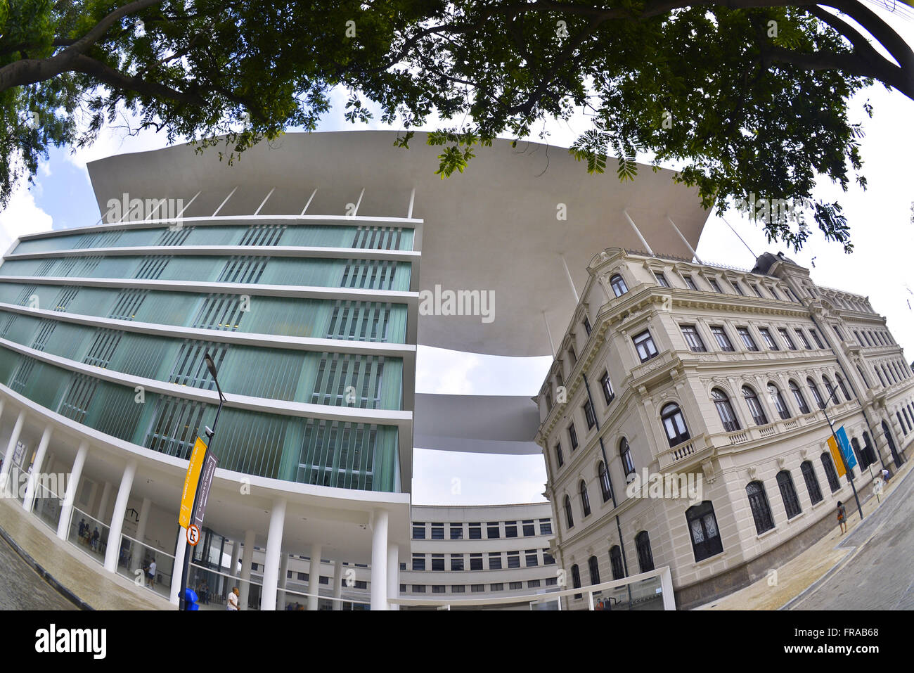 MAR - Rios Museum of Art installiert in den Palast, den Dom Joao VI Nachbargebäude miteinander verbunden Stockfoto