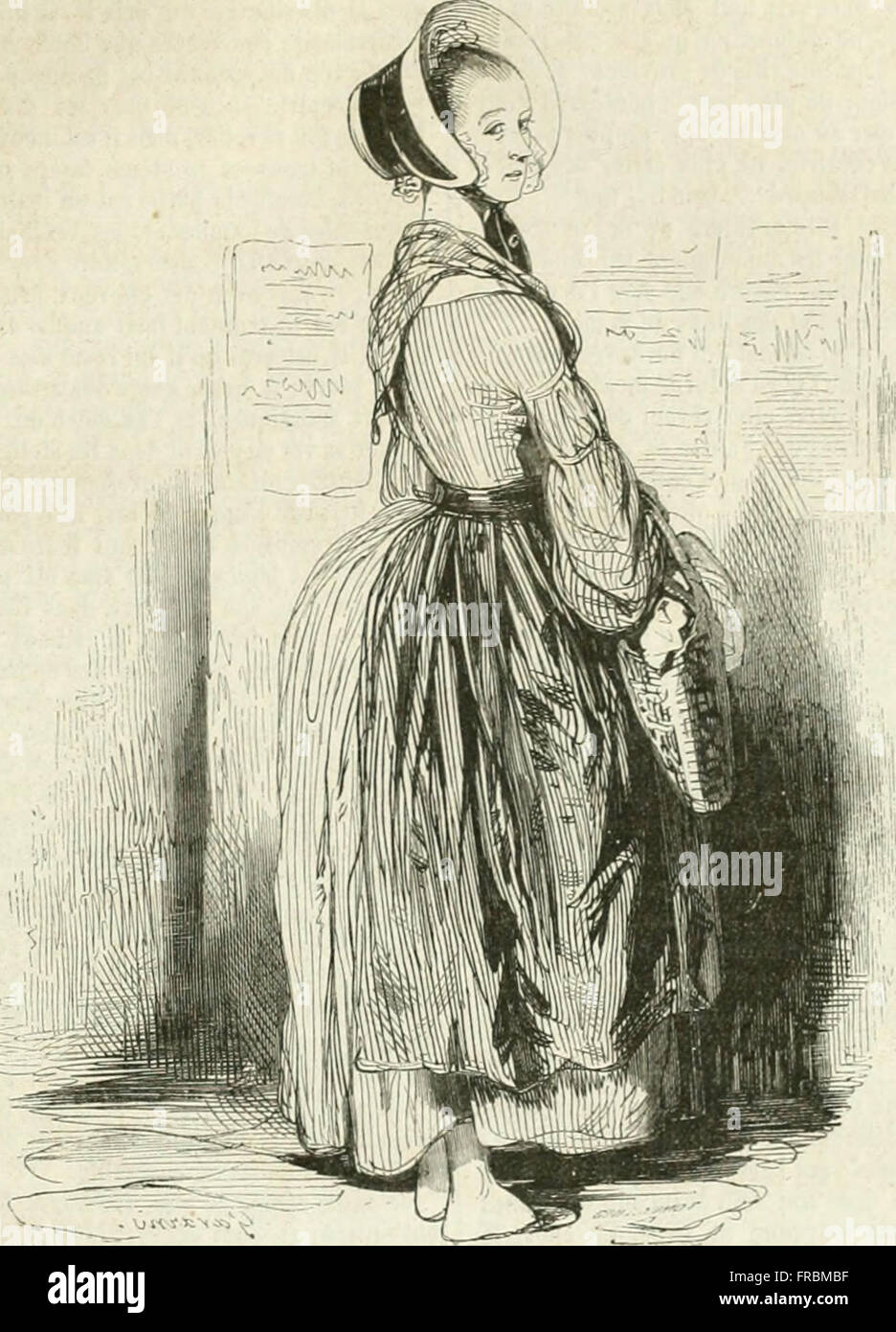 „Les Francais peints par eux-mêmes“ ist eine Sammlung von Selbstporträts und persönlichen Beschreibungen von bekannten französischen Persönlichkeiten, die Einblicke in die Kultur und Gesellschaft Frankreichs des 19. Jahrhunderts bieten. Das Werk reflektiert die persönlichen Erfahrungen und Ansichten prominenter französischer Persönlichkeiten dieser Zeit. Stockfoto