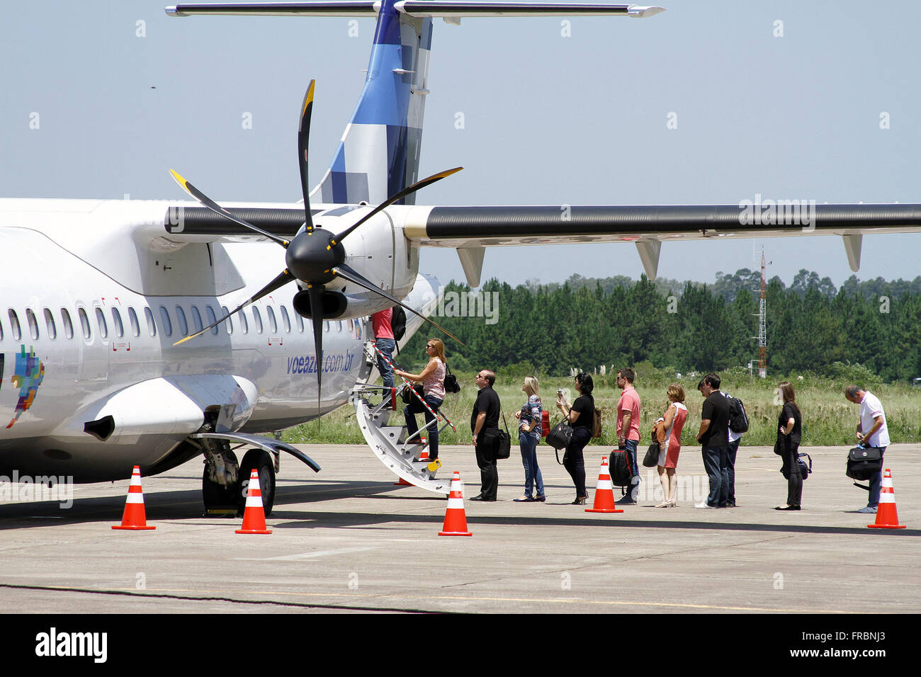 Regional Air Transport - Municipal Airport - Nachbarschaft Camobi Stockfoto