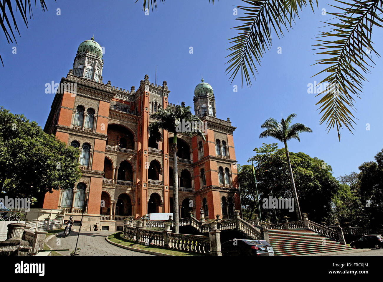 Fiocruz - Fundação Oswaldo Cruz - Manguinhos Nachbarschaft - Nord Zone von Rio De Janeiro Stockfoto