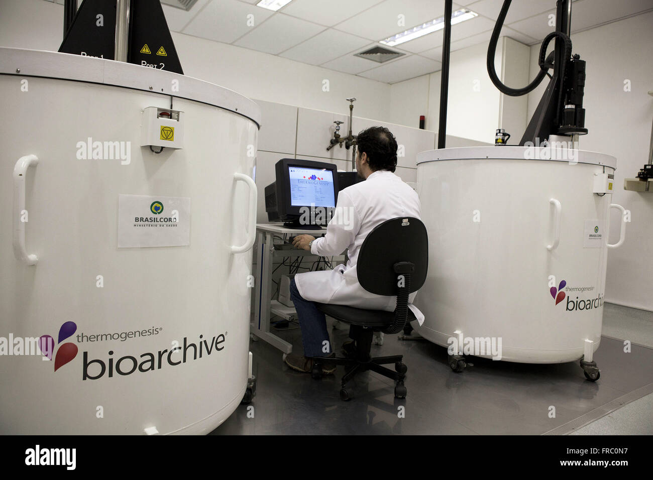 Bank Nabelschnurblut Inka - National Cancer Institute Stockfoto