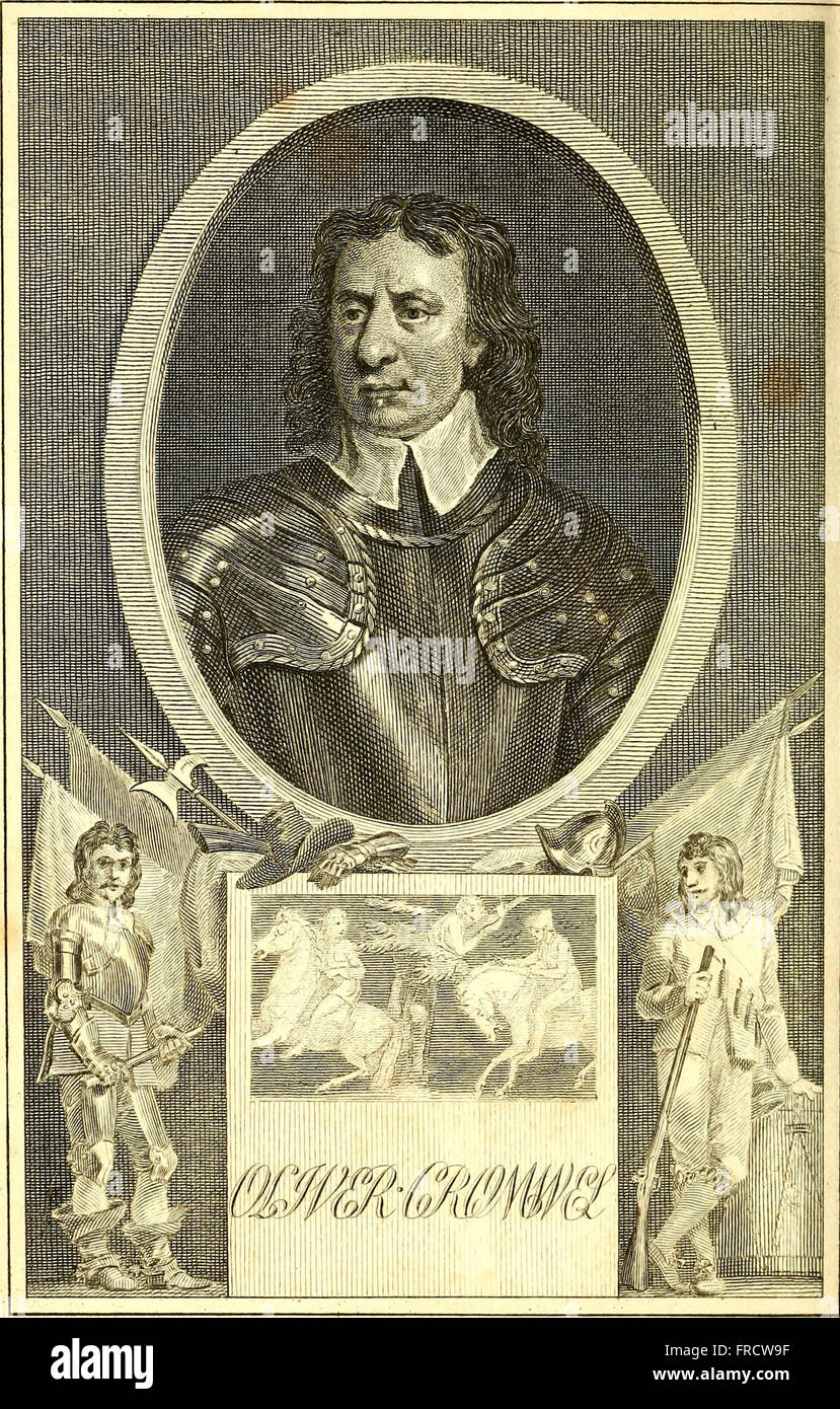 Die Geschichte von England - von der Invasion Iof Julius CC3A6sar bis zur Revolution im Jahre 1688 (1796) Stockfoto