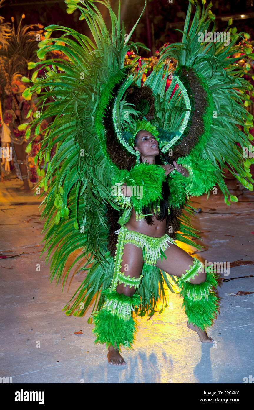 Cunha-Poranga garantiert - Folklore Festival Parintins Stockfoto
