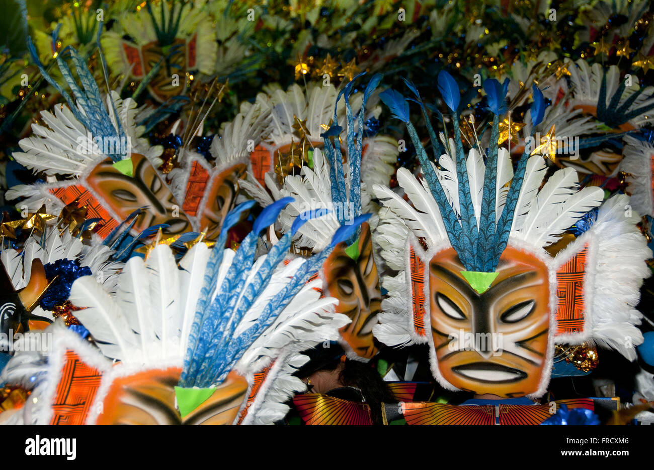 Parintins Folklore-Festival - launisch Stockfoto