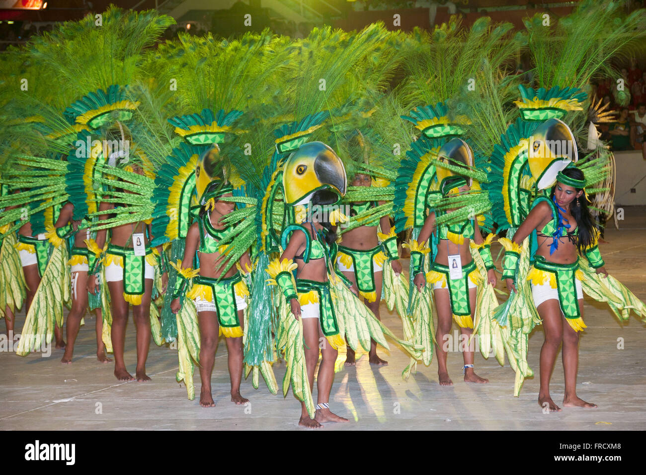 Parintins Folklore-Festival - launisch Stockfoto