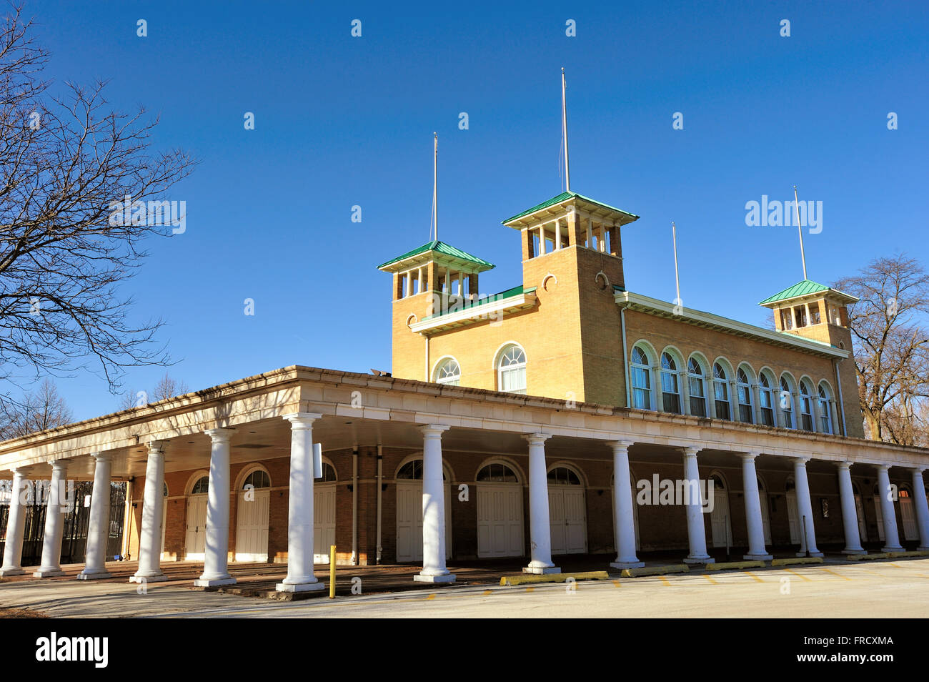 Die markante Field House in Washington Park im Süden von Chicago. Es gehört und wird von der Chicago Park District betrieben. Chicago, Illinois, USA. Stockfoto