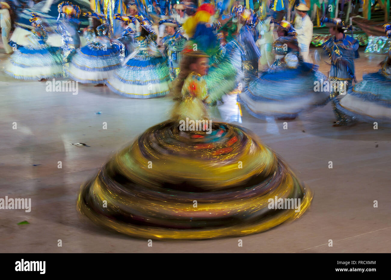 Parintins Folklore-Festival - launisch Stockfoto