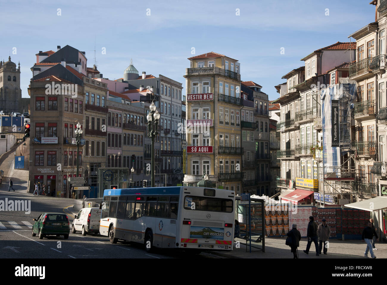 Historisches Zentrum von Porto Stockfoto