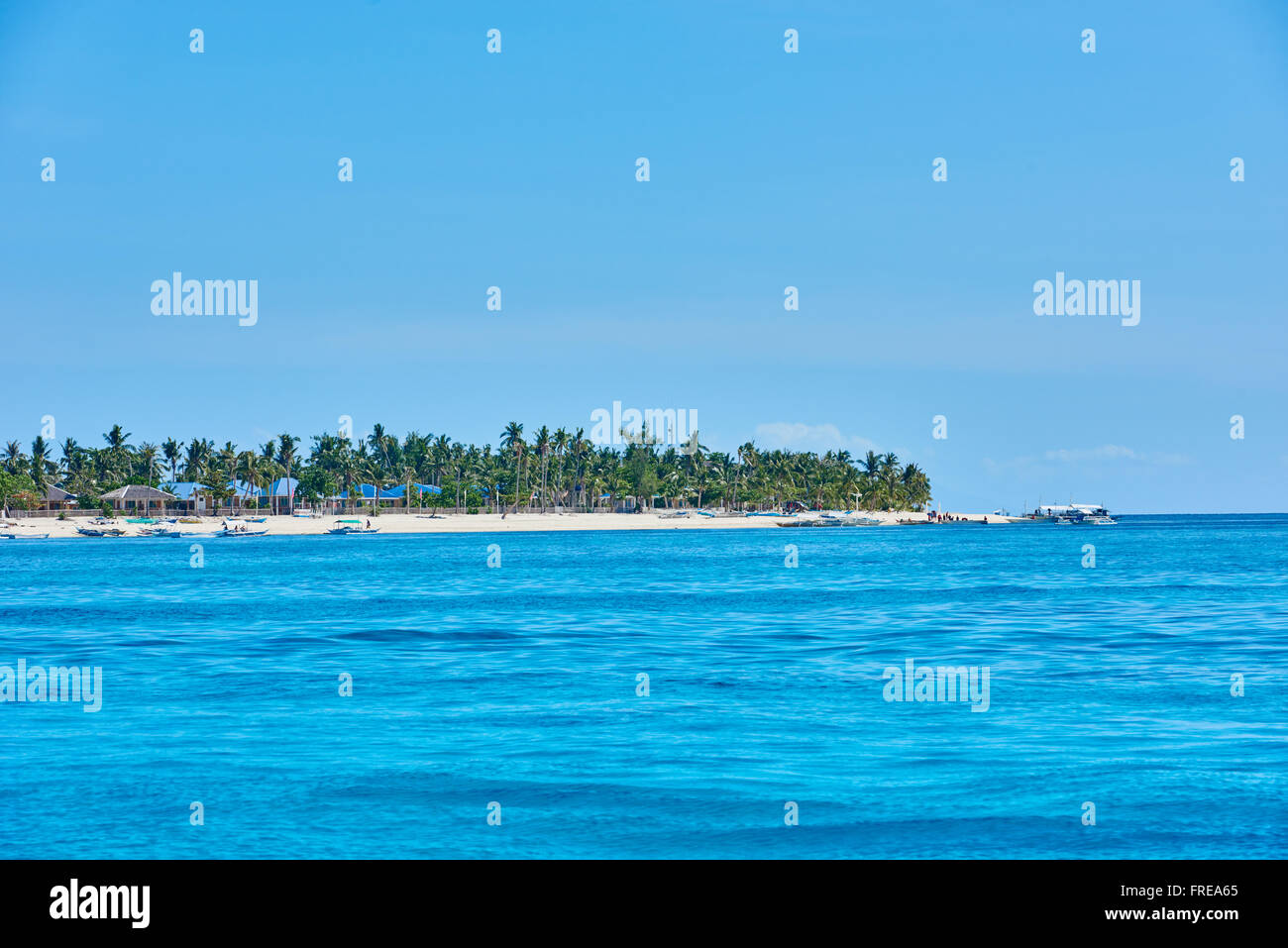 Malapascua Insel Cebu in den Philippinen Stockfoto