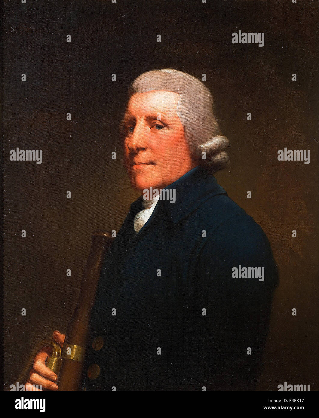 Joseph Wright (von Derby) - Portrait von Herrn Anthony Greatorex Stockfoto