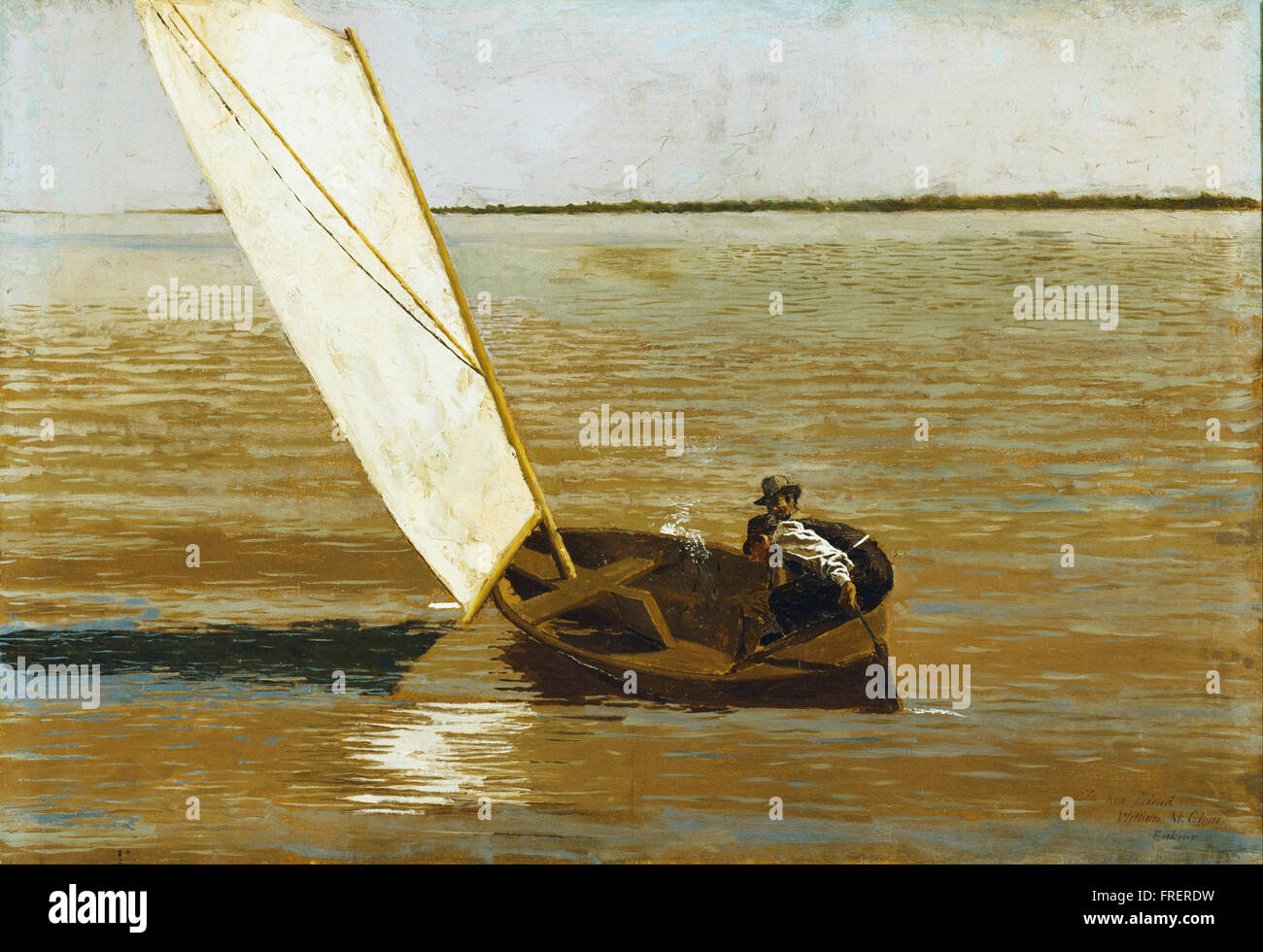 Thomas Eakins, US-amerikanischer - Segeln Stockfoto