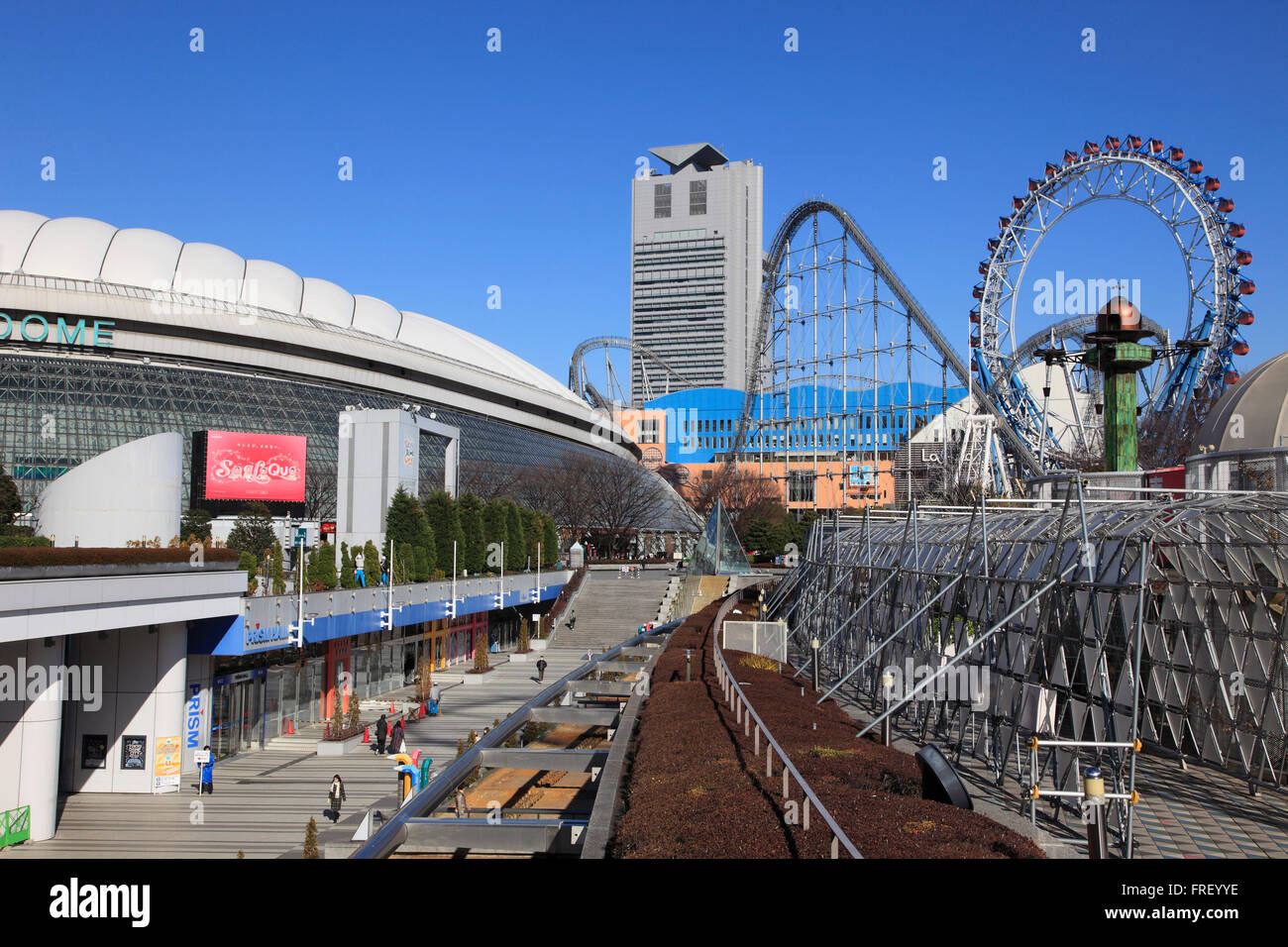 Japan, Tokyo, Tokyo Dome, Tokyo Dome City, Stockfoto