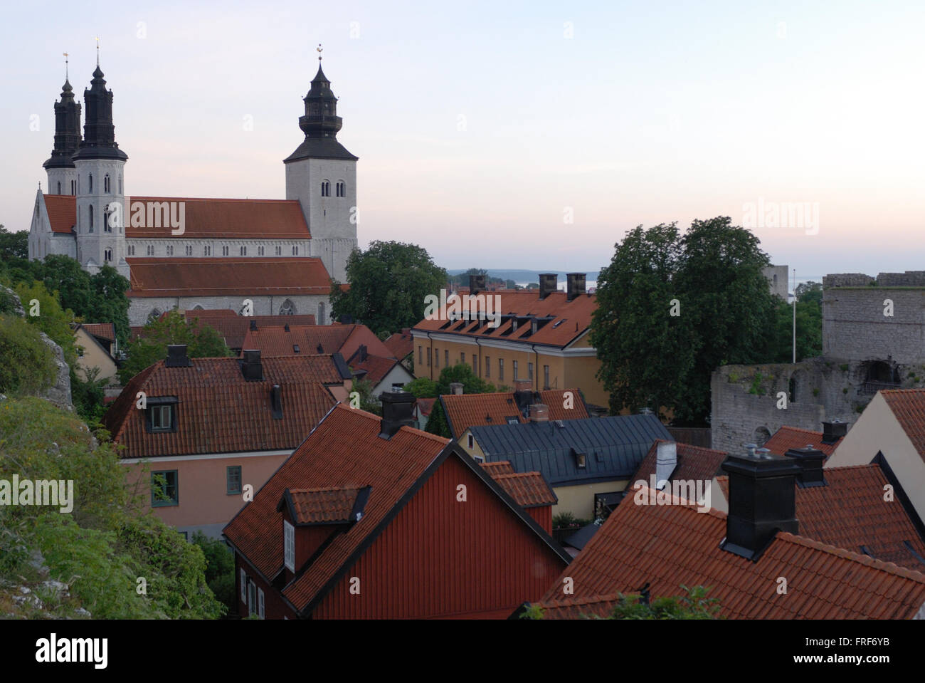 Gotland: Insel der Wikinger.  (Gotland ist eine County, Provinz, Gemeinde und Diözese von Schweden; es ist Schwedens größte Insel Stockfoto