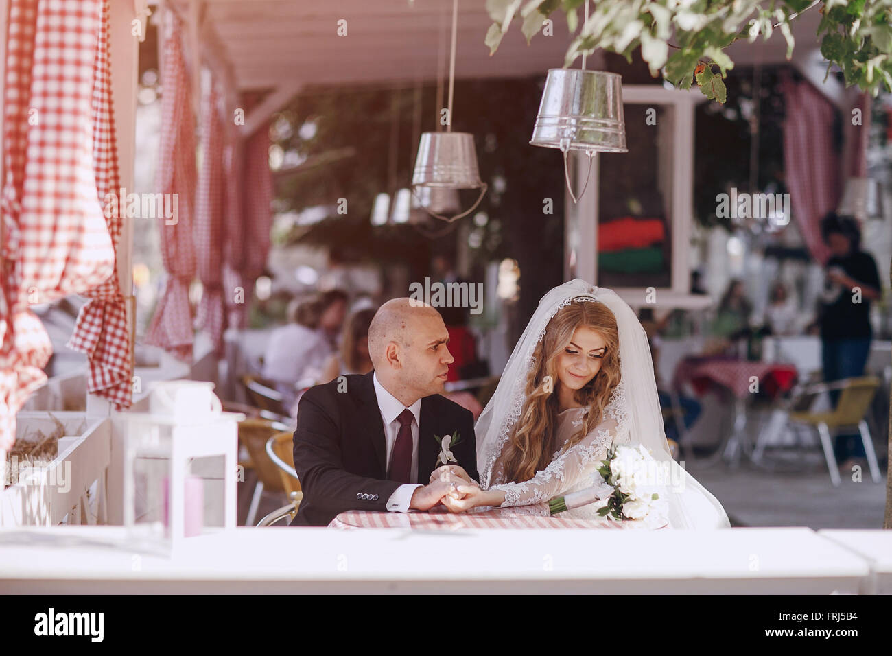 Hochzeit Tag HD Stockfoto