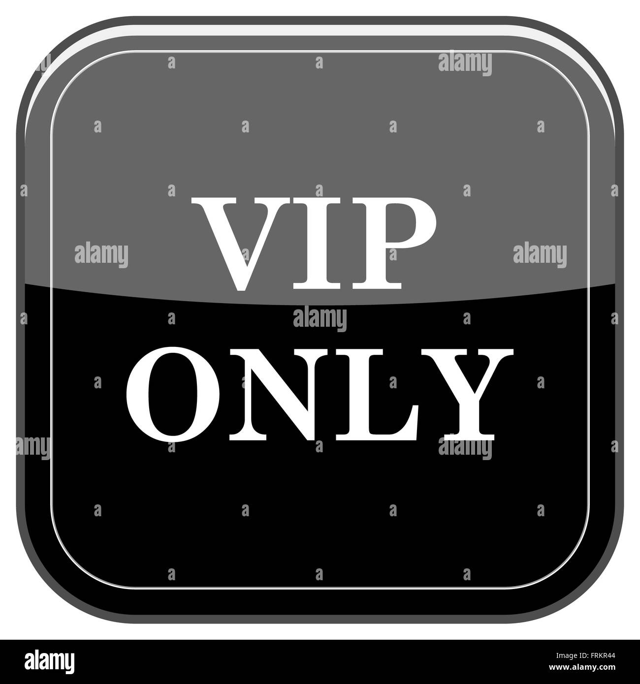 Glossy glänzend - schwarzen Internet Symbolschaltfläche Stockfoto