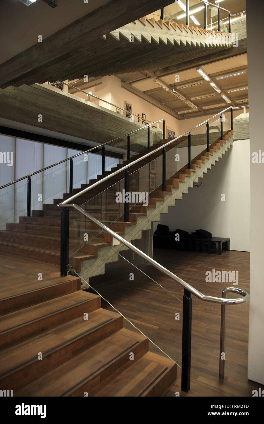 Innenansicht des Kunsthaus Zürich Museum der schönen Künste, Zürich, Schweiz Stockfoto