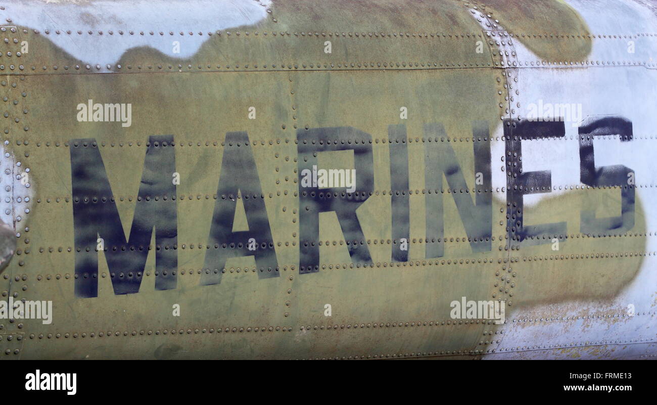 US-Marines Flugzeug Stockfoto