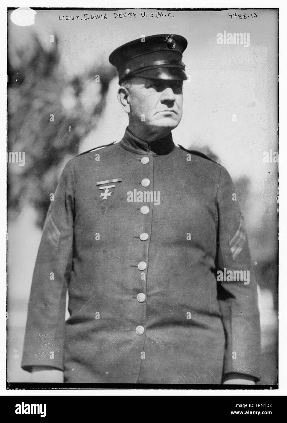 Lt Edwin Denby, USMC Stockfoto
