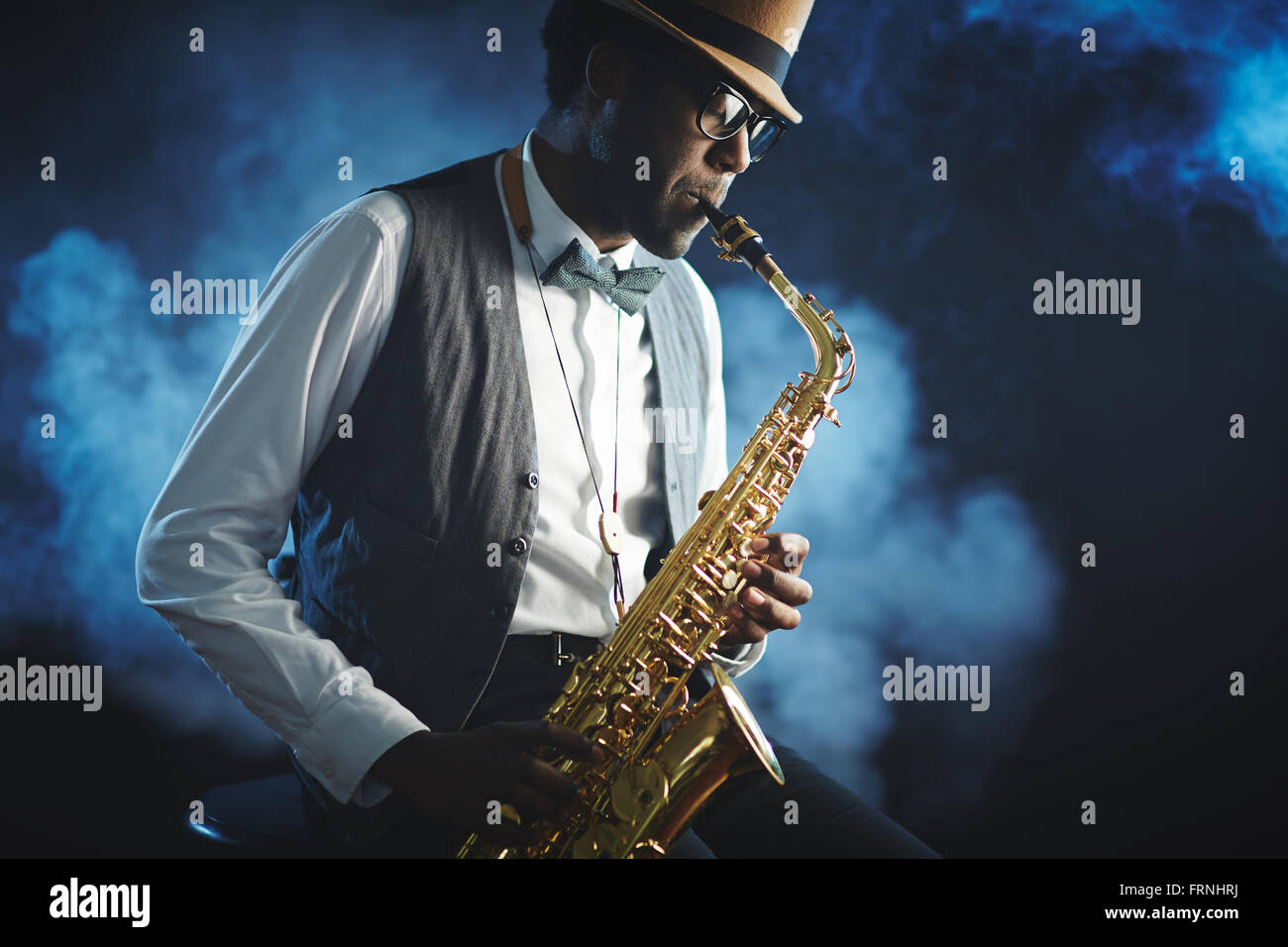 Junge Musiker Stockfoto