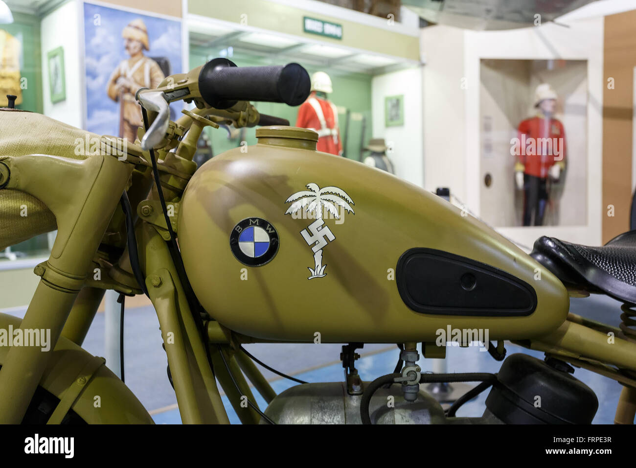 Johannesburg, Südafrika - 30. Oktober 2014: 2. Weltkrieg BMW Motorrad ...