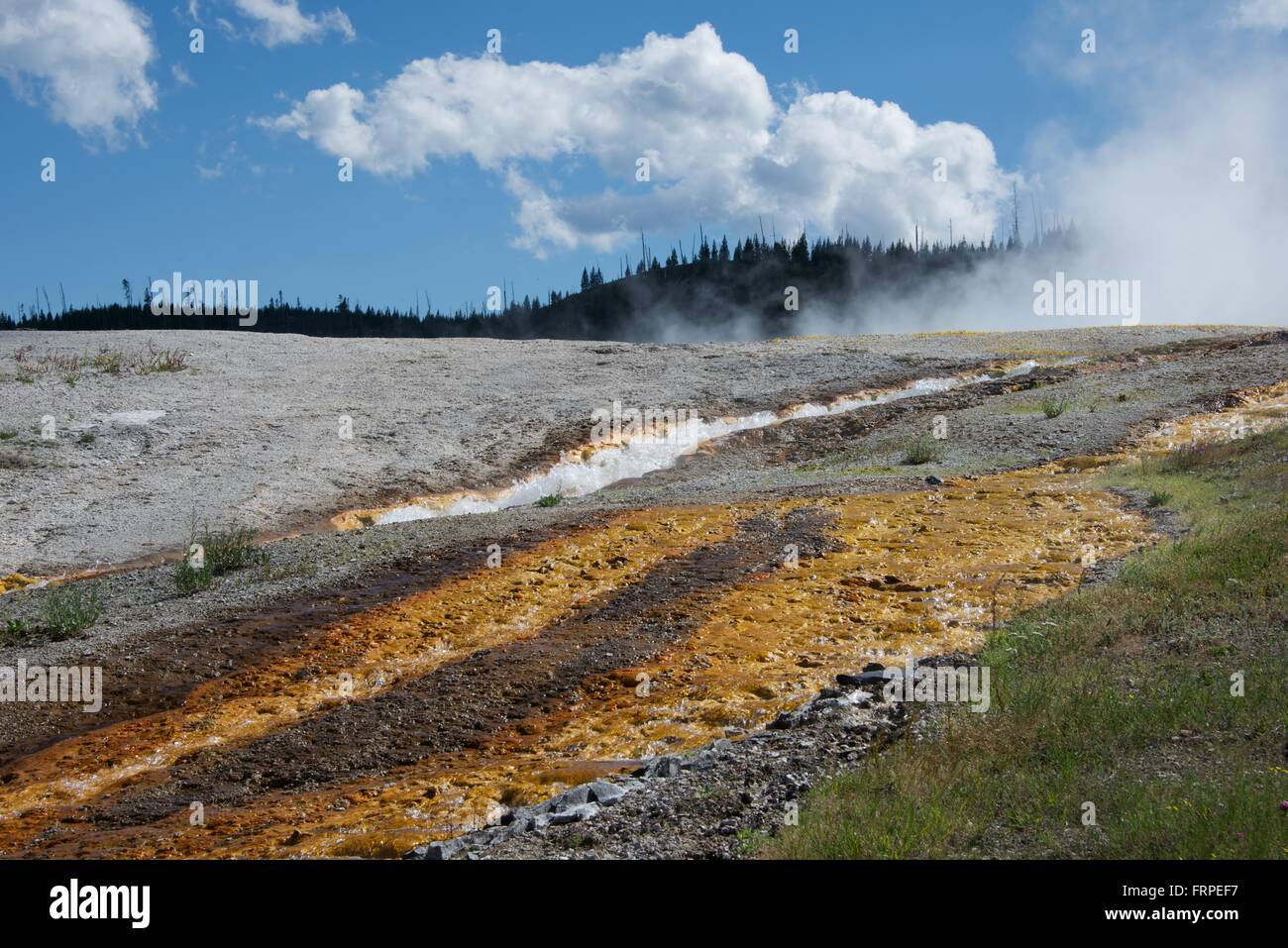 Prismatische Becken 8 Stockfoto