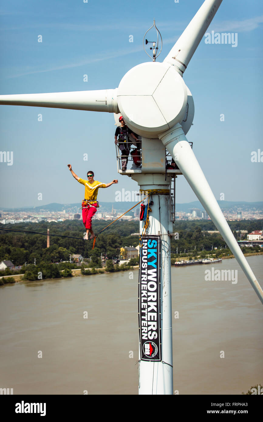 Urbane Highline Stockfoto