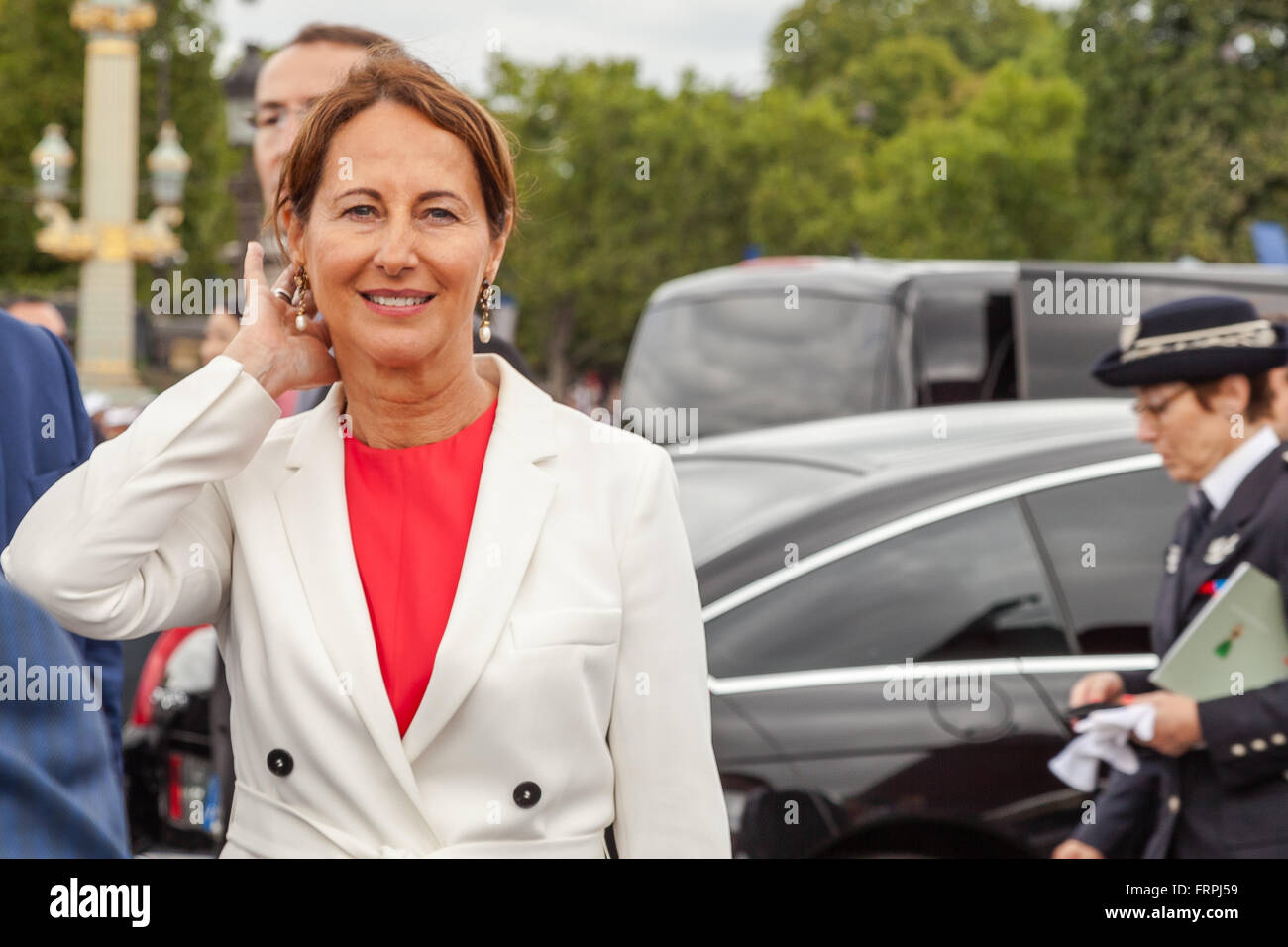 Ségolène Royal, Minister für Ökologie, nachhaltige Entwicklung und Energie Stockfoto