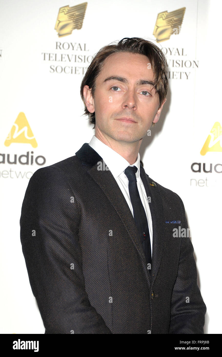 London, UK. 22. März 2016. Kredit-David Dawson besucht den Royal Society Programm Fernsehpreis im Grosvenor House Hotel Park Lane London 22. März 2016: Peter Phillips/Alamy Live News Stockfoto