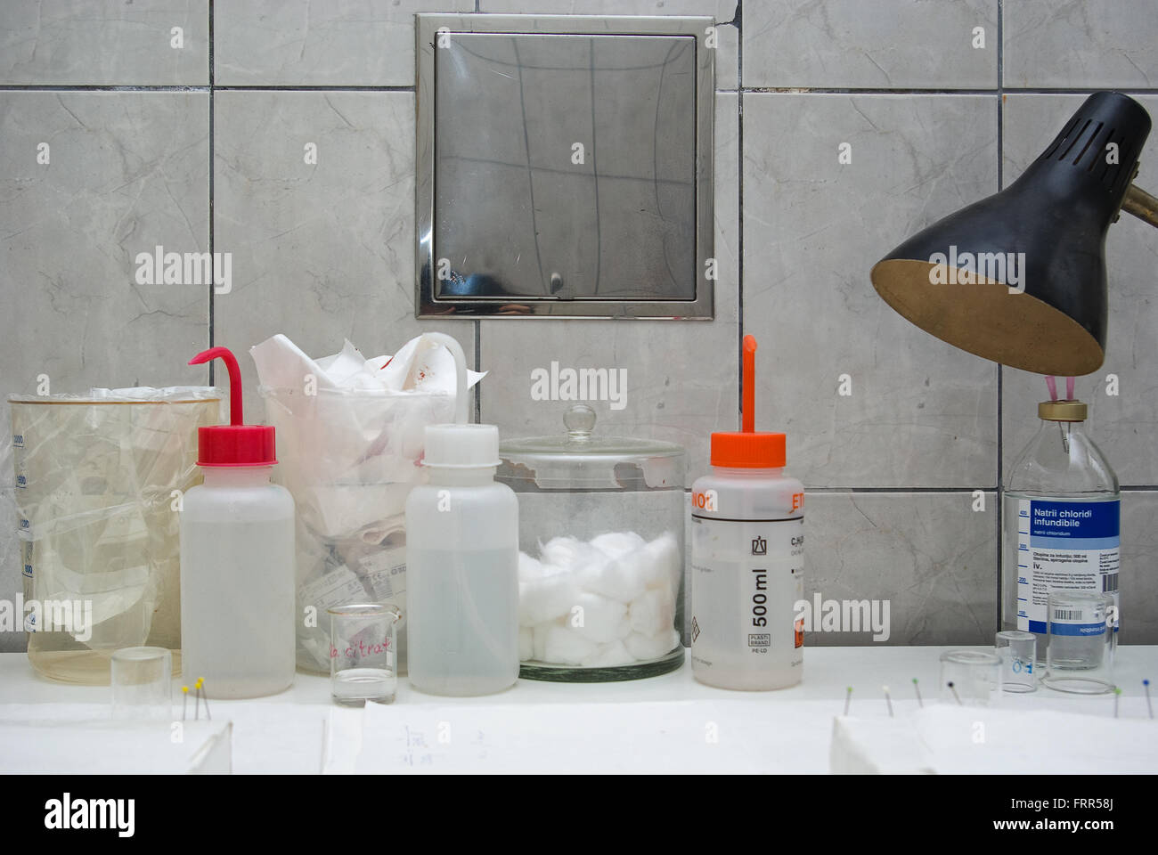 Biologisches Labor Stockfoto