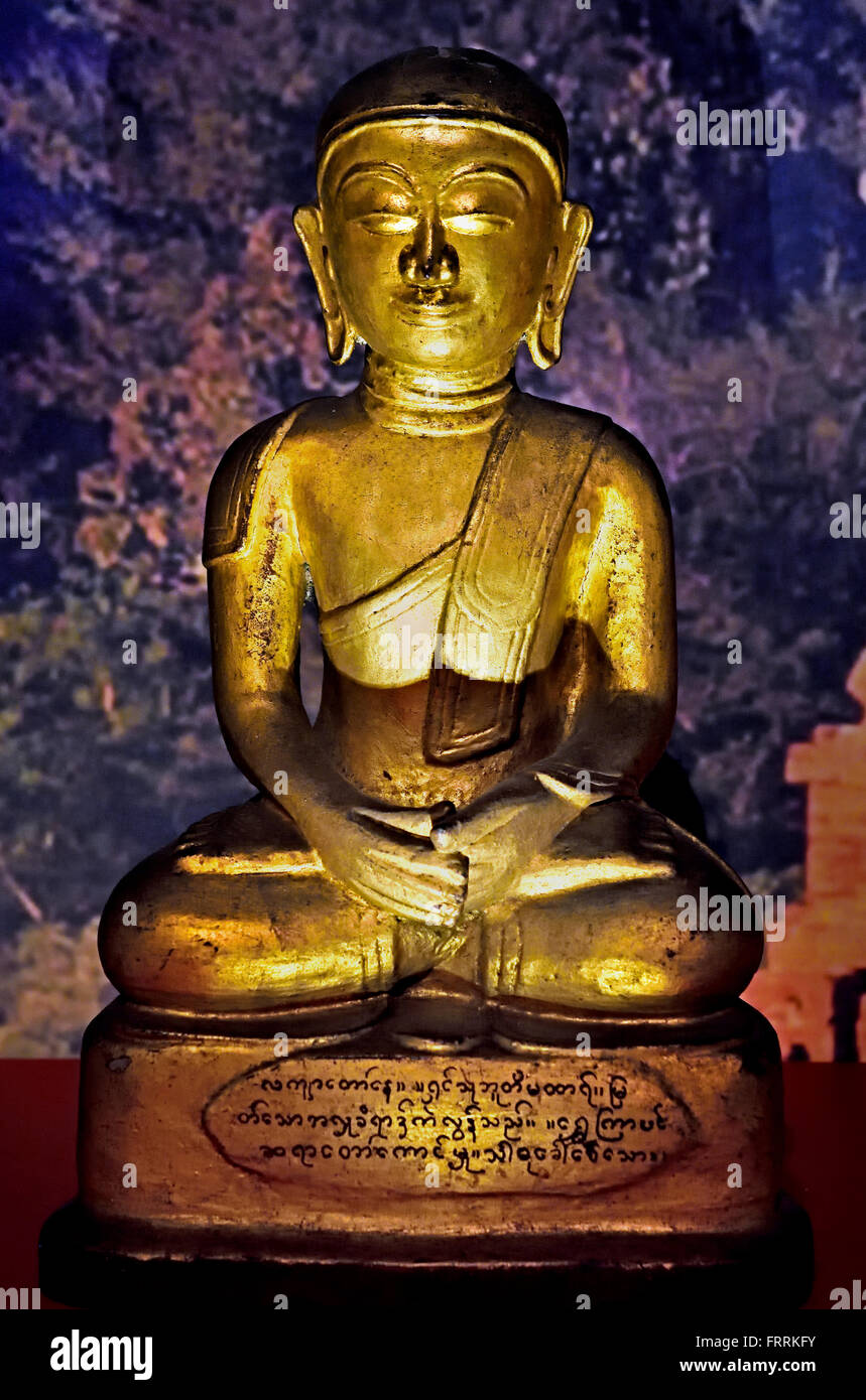 Buddha Burma Myanmar, Südostasien Stockfoto