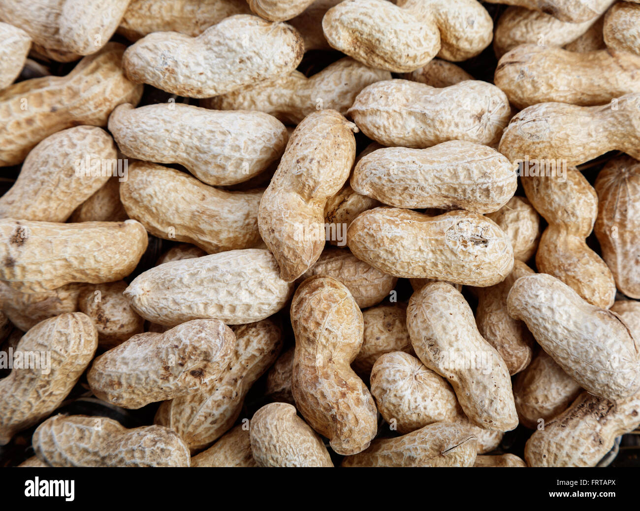 trockenen Erdnüsse, Lebensmittelzutat für Nutzung im Hintergrund Stockfoto