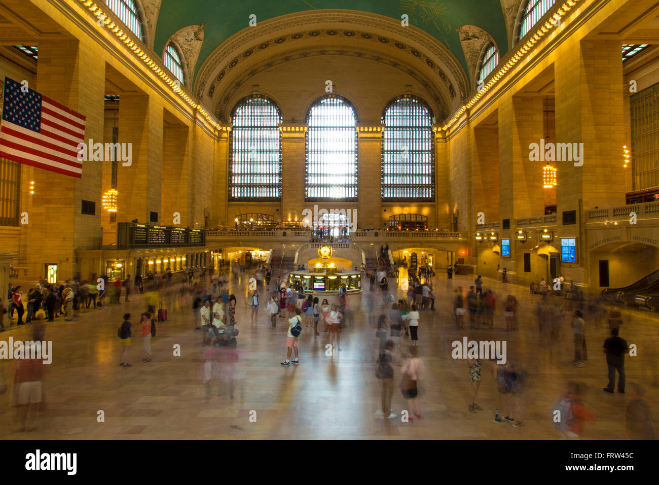 Das Grand Central Terminal in New York City ist der größte Bahnhof der Welt durch Zahl der Plattformen mit 44 Stockfoto