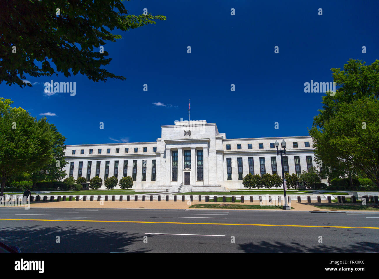 Federal Reserve Building in Washington DC, Vereinigte Staaten Stockfoto