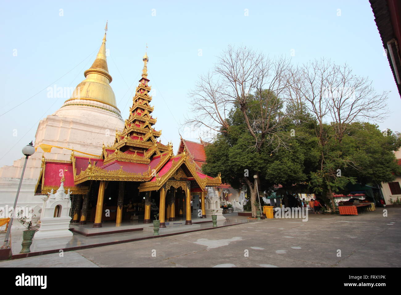 Lanna Viharn, Lampang, Thailand Stockfoto