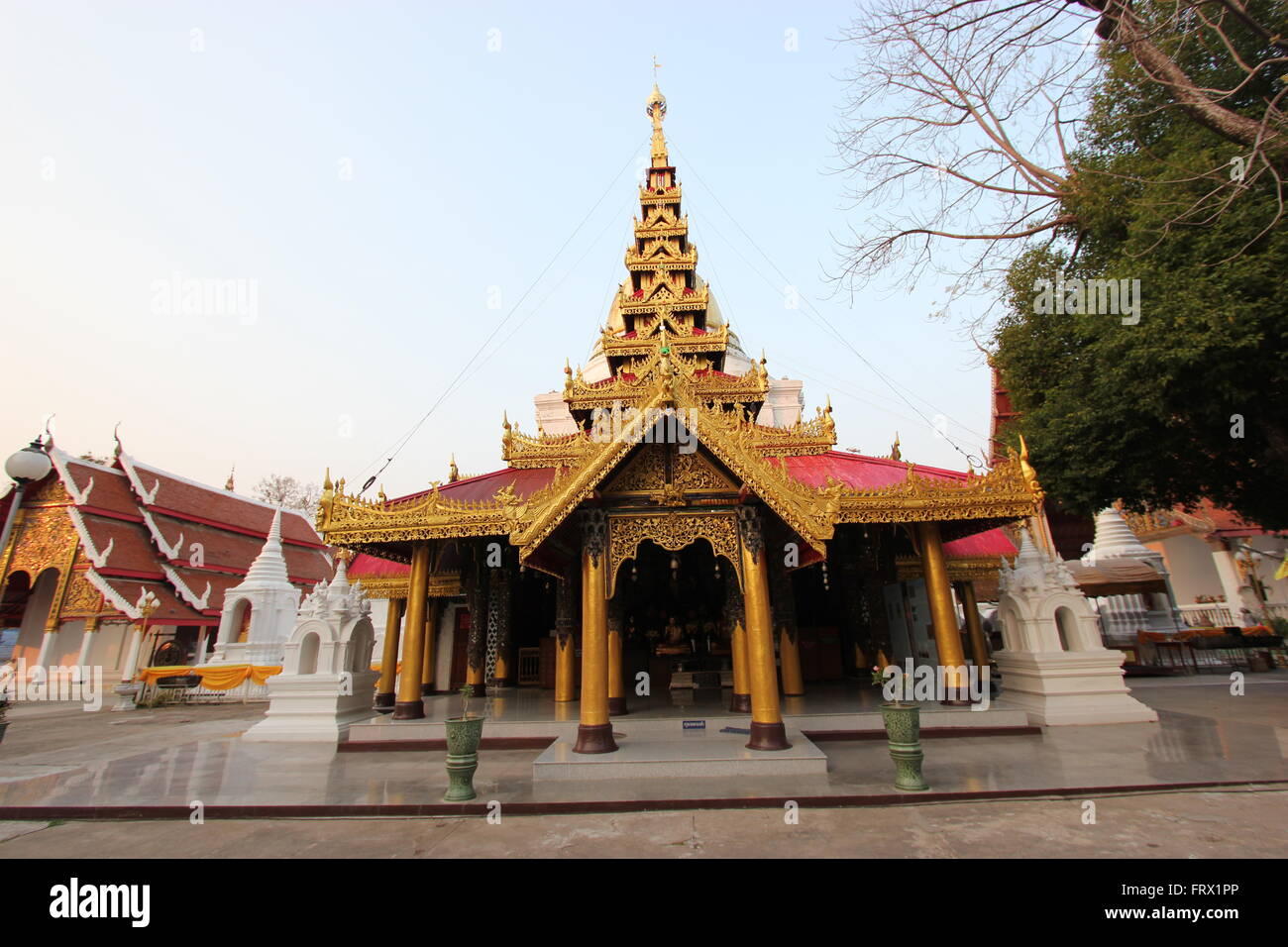 Lanna Viharn, Lampang, Thailand Stockfoto