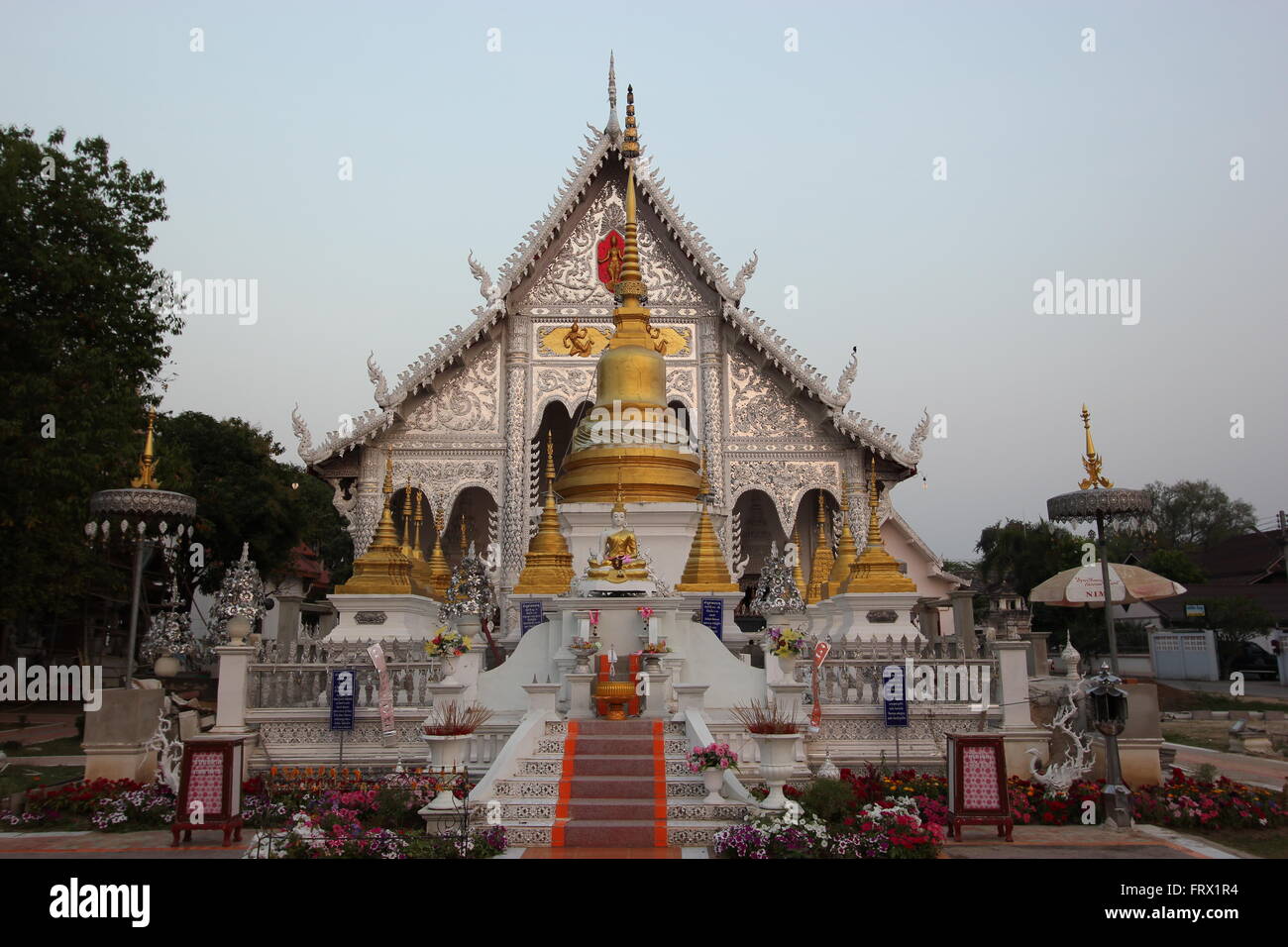 Chiangrai Tempel, Lampang, Thailand Stockfoto