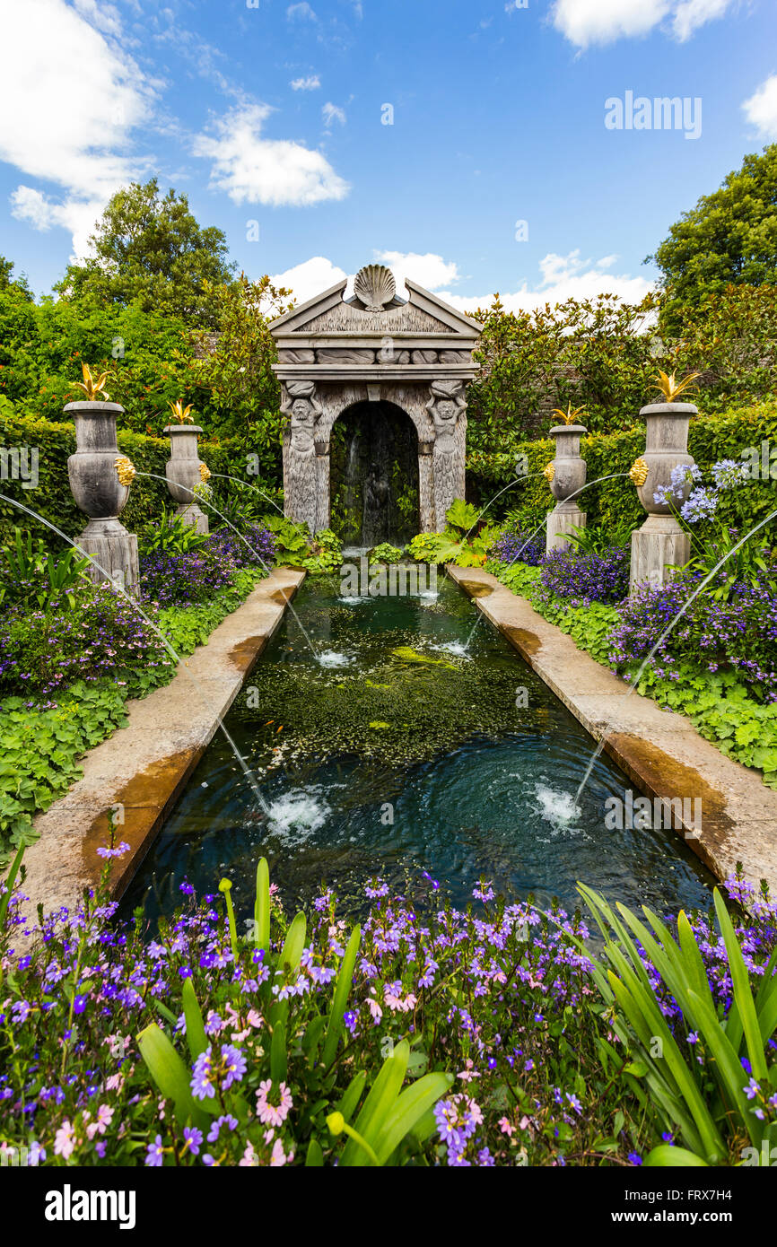 Arundel Castle Gardens, Arundel, West Sussex, England Stockfoto