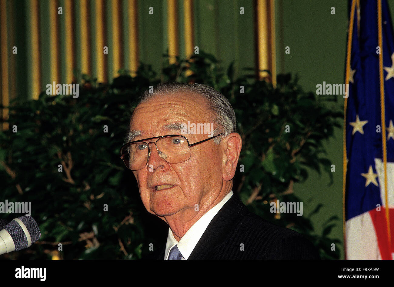 Washington, DC, USA, 20. Mai 1987 William Joseph Brennan Jr. Associate Justice des Obersten Gerichtshof der Vereinigten Staaten.  Bildnachweis: Mark Reinstein Stockfoto