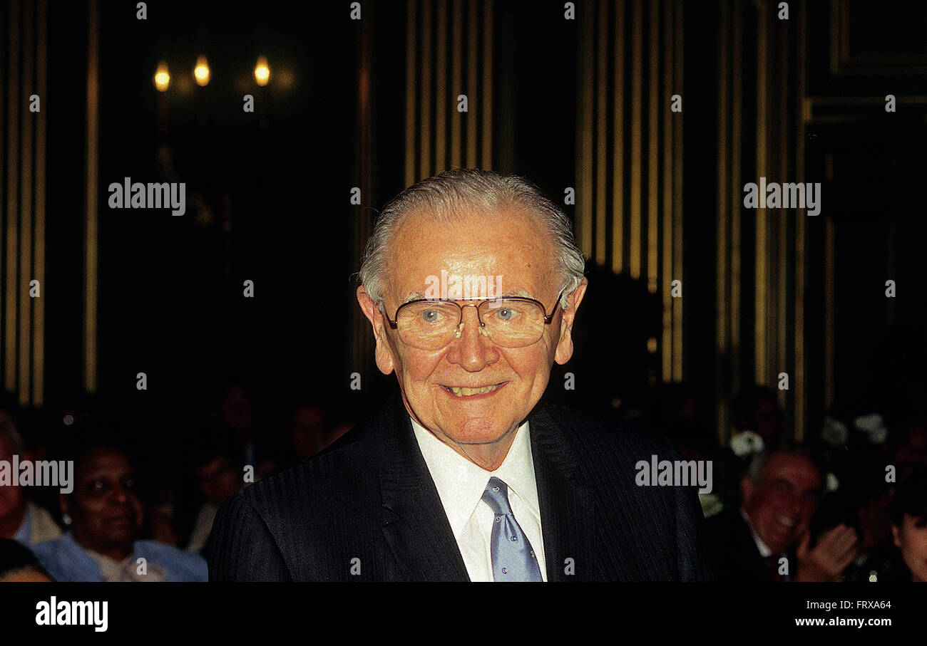 Washington, DC, USA, 20. Mai 1987 William Joseph Brennan Jr. Associate Justice des Obersten Gerichtshof der Vereinigten Staaten.  Bildnachweis: Mark Reinstein Stockfoto